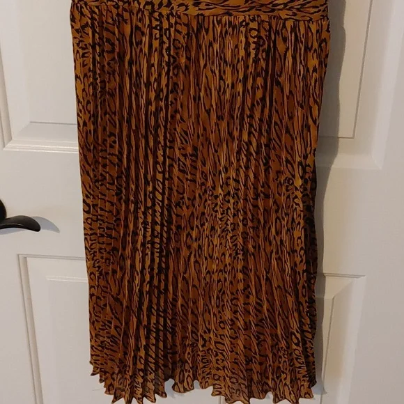 Due' Per Due' Veste Midi Dress Women's Size 4 Animal Print Vintage Look Prom - Picture 5 of 10